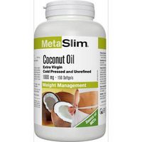 Webber Naturals MetaSlim® Coconut Oil, 1000 mg, 150 Softgels
