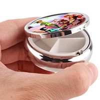 DISNEY COLLECTION Pill Case Cartoons Tinker Bell 2 3 Sets Water Rust Proof Travel Portable Daily Medicine Pill Box