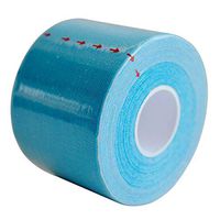 Queenbox Sport Kinesiology Tape 5cm X 5M - Muscle Tape Waterproof Protector - Knee Pads Sports Tape, Blue