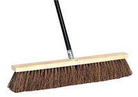 DQB Industries 09981 18" Palmyra Push Broom with 60" Wood Handle