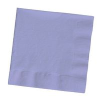 Club Pack of 500 Luscious Lavender Premium 3-Ply Disposable Beverage Napkins 5"