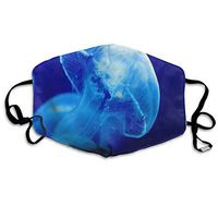 Face Mask Jellyfish Glowing Marvellous Cycling Half Face Earloop Dust Mask for Woman