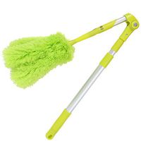 Lightweight Microfiber Duster With Extension Pole, Washable, Bendable, Hypoallergenic Lint Free Cleaning, With Long Extendable & Retractable Telescopic Pole, For Ceiling, Fan (Duster)