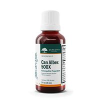 Genestra Brands - Can Albex 500X - Candida Albicans Homeopathic Remedy in Liquid Form - 1 fl. oz.