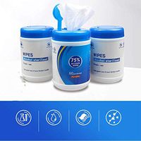 kabi Disinfectant Wipes 75% Alcohol Wet Wipes Portable Antiseptic Cleaning Wipes (1 Barrels)