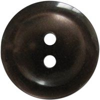 Slimline Buttons Series 1-Dark Brown 2-Hole 3/4" 5/Card