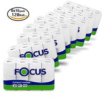 Mega Pack Ultra Soft White Toilet Paper, Ply Comfort Care 128 rolls-21120 White - Family Mega Pack - Highly Absorbent (128Roll,10% More Leaves)