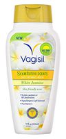Vagisil Scentsitive Scents Daily Feminine Intimate Wash, White Jasmine, 12 fl oz (Pack of 2)