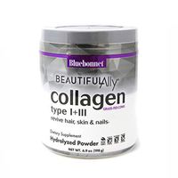 Bluebonnet Nutrition Beautiful Ally Collagen Powder, Hydrolyzed Collagen from Grass Fed Cows, Collagen Peptides Type 1 & 3, Non GMO, Gluten Free, Soy Free, Milk Free, 6.9 oz, 28 Servings, Unsweetened
