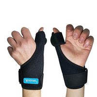Adjustable Thumb Splint for Trigger Thumb Immobilizer Spica, for Arthritis, Carpal Tunnel, Sprained, Pain Relief, Breathable and Lightweight Thumb Support - Right or Left Hand