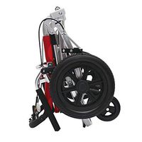 DMCC Lightweight Wheelchair Foldable Non-Inflatable Power Handbrake Self-Locking Ultra Small Elderly Travel Wheelchair Aircraft Wheelchair