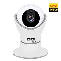 ZOZO MAXV WiFi Camera 3D Panorama FHD 2MP 1080P Home Security Surveillance with Night Vision, Two-Way Audio, IP Camera Indoor for pet Monitor, Baby, Dog, Nanny, Cat, Wireless Cameras 360 Glass Lens