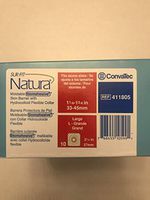 SUR-FIT Natura Moldable Stomahesive Skin Barrier, Surfit Flt mldbl Br 57 mm, (1 BOX, 10 EACH)
