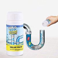Sink Drain Cleaner Toilet Clogging Cleaner Powerful Pipe Dredging Agent Household Kitchen Bathroom Cleaning Liquid 10x5x5cm