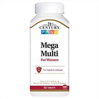 21st Century Mega Multi for Women Tablets, 90 Count