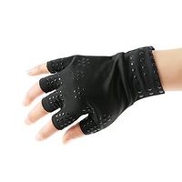 Zcargel Fingerless Arthritis Compression Gloves, Arthritis Circulation Supports Hand Pain Relief Heal Joints Relief, 1 Pair