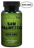 Reduce Frequent Urination! Non-GMO Saw Palmetto Supplement Capsules Support Men's Prostate Health - High Quality & Potency 500mg Prostate Support Formula - Made in USA