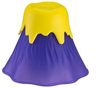 UChic 1PCS Volcano Erupting Microwave Cleaner Kitchen Creative Dirt Cleaner Tool Fun Safe and Easy to Use Color Random