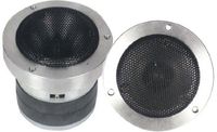 1 Inch Car Speaker Tweeter - Heavy Duty 500 Watt High Power Super Titanium Audio Tweeter System w/ Die Cast Aluminum Frame, 2kHz-25 kHz Frequency, 110 dB, 4-8 Ohm, Crossover Capacitor - Pyle PDBT37
