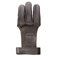 Bear Archery Leather 3 Finger Traditional Archery Shooting Glove, Large