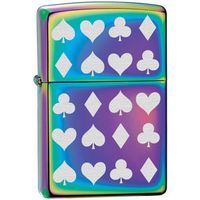 Zippo Spectrum, Card Suits (ZI20406) Category: Urban Style Lighters