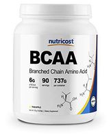 Nutricost BCAA Powder- 2:1:1 (Pineapple) 90 Servings
