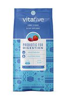 Vitafive Premium Probiotic Gummy Vitamins for Digestive Health - Bacillus Coagulans, Natural Strawberry Flavor Gummies, Vegetarian, Gluten Free, Allergen Free - 2 Billion CFU - 60 Count