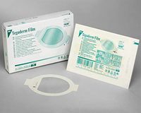 3M Tegaderm Transparent Film Dressing - 4" x 4-1/2" - - Box of 50