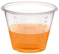 Carry Lip 1 Ounce Medicine Cups with Embossed Measurements (300 Cups)
