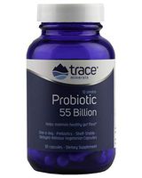 Trace Minerals, Probiotic 55 Billion, Capsules, 30-Count