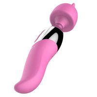 Double Head Massager Adult Sex Toys,with 10 Powerful Speeds, 100% Waterproof Rechargeable Handheld Back Massager