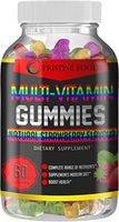 Multivitamin Gummies Essential Daily Formula - Complete and Natural Formula for Men and Women - Support for Multiple Systems and Immune Health, Non-GMO, Gluten Free, 60 Count by Pristine Foods