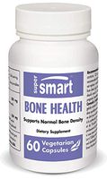 Supersmart - Bone Health Supplement - 100% Natural Formulation - Helps Maintain Strong Bones, Promotes Bone Density | Non-GMO - 60 Vegetarian Capsules