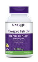 Natrol Omega-3 Purified Fish Oil 1,000mg, 90 Softgels (Pack of 4)