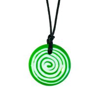 Disc Pendant - Gremlin - Chew Necklace for Sensory, Oral Motor, Anxiety, Autism, ADHD