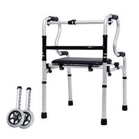 Medical Walking Mobility Aid Walking Aids Adjustable Lightweight Standard for Elderly, Seniors, Handicap, Disabled Max 180kg(400lbs)