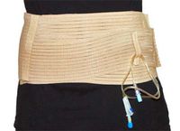 Reinforced Support Abdominal Binder, Ideal for Site Pressure Application (Small (40" x 6"), Tan)