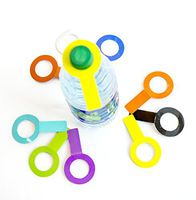 Bottle Tags (Solid Color Tags, Write on for Personalization, Birthday)