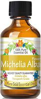 Pure Gold Michelia Alba Flower Essential Oil, 100% Natural & Undiluted, 60ml