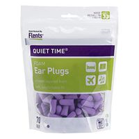 Flents Ear Plugs, 70 Pair, Ear Plugs for Sleeping, Snoring, Loud Noise, Traveling, Concerts, Construction, & Studying, NRR 33