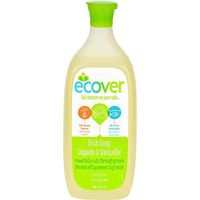 2Pack! Ecover Liquid Dish Soap - Lime Zest - 25 oz - Case of 6