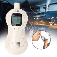 Alcohol Tester, High Precision Portable Digital Alcohol Breath Detector Analyzer Tool