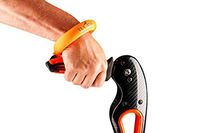 ErgoBracelet Universal Strap/Bracelet That Attaches to Walking Canes & Other Mobility Devices, Comfort Wrist Strap Bracelet That Attaches to 99% of Canes- Color Orange