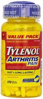 Tylenol Arthritis Pain - 170 caplets 650 mg {Imported from Canada}