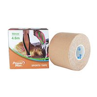 PowerMax Kinesiology Sport Tape 5cm x 4.6m Perfect for Athletic Sports, Recovery and Physical Therapy