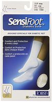 JOBST Sensifoot™ Diabetic Sock, Crew Style, One Pair, White, Large