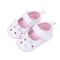 Beyonds Baby Girls Mary Jane Shoes Heart Hollow Out Ballet Flats Toddler