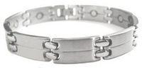 Men's High Gauss Magnetic Link Sz 8.5" Bracelet~Stainless Steel 2