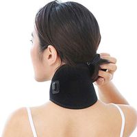 LYY Neck Support Brace for Pain Relief and Bone Relaxer with Ultra Advanced Self Heating Magnets Having Three Dimensional Magnetic Technique-Comfortable Air,Car Travel