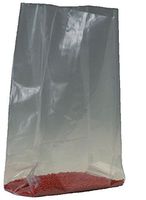 Bauxko 6" x 4" x 18" Gusseted Poly Bags, 1 Mil, Case of 1000 (xPB1375-Case)